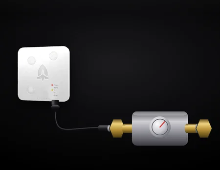 M6005 · Caudalímetro de combustible PV161 · dispositivo LoRaWAN UTelemetry