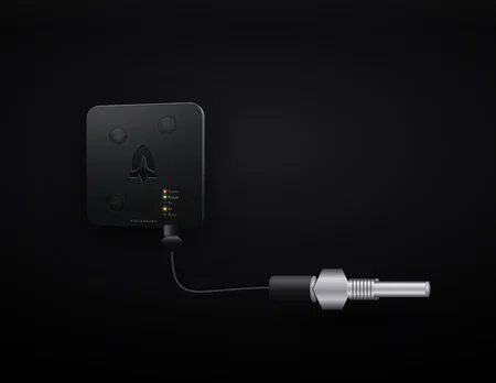 M6012 · Temperatura de agua con sonda roscable · dispositivo LoRaWAN UTelemetry